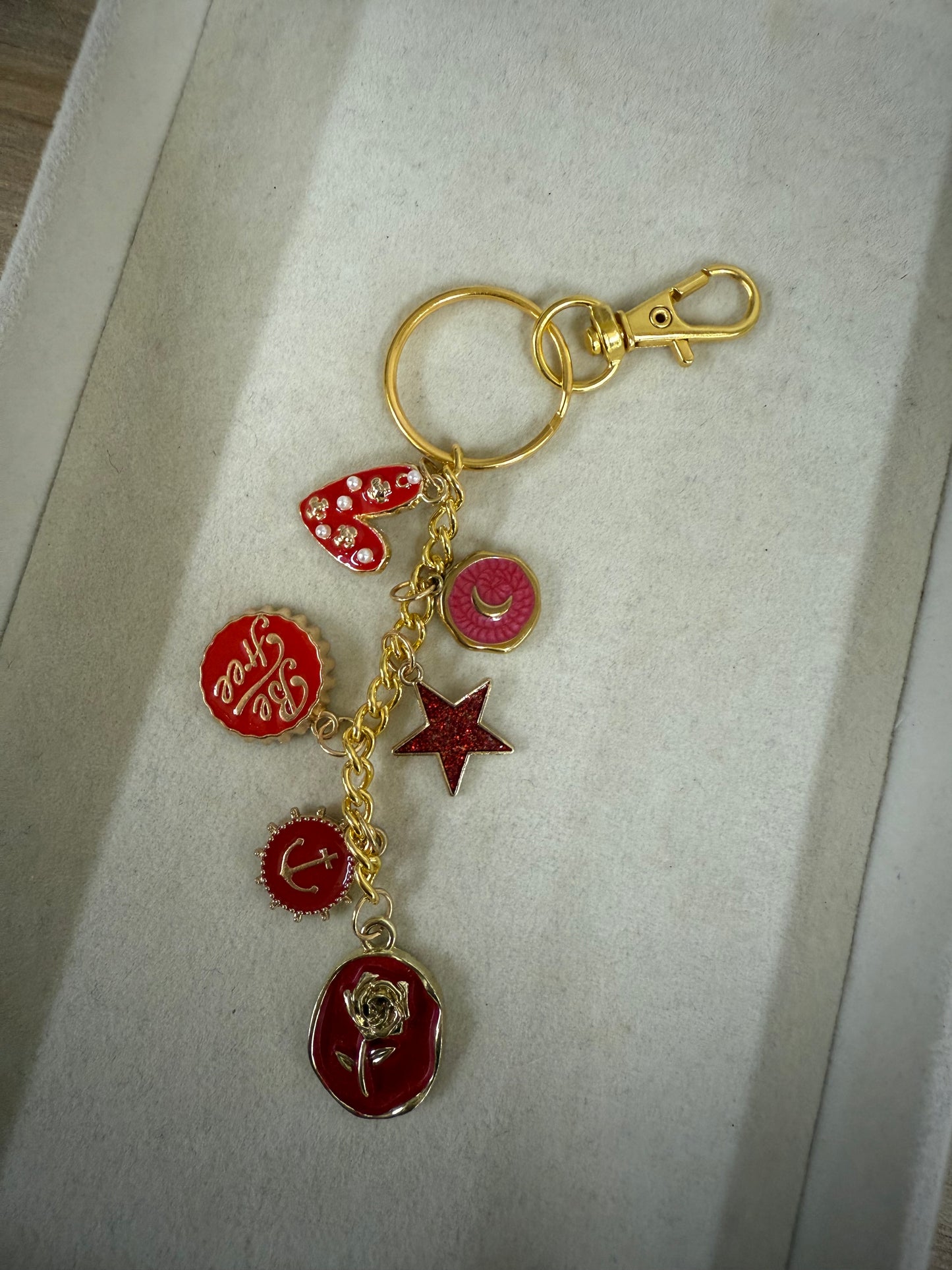 Custom Charm Keychain