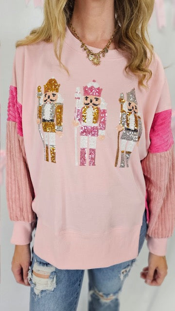 Ribbed Nutcracker Sweatshirt