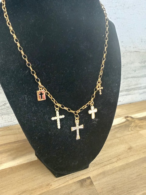 All Cross Necklace