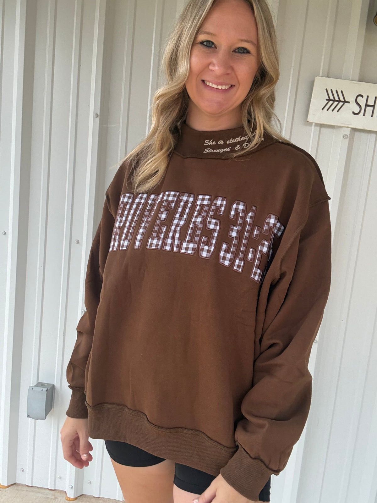 Proverbs Mock neck