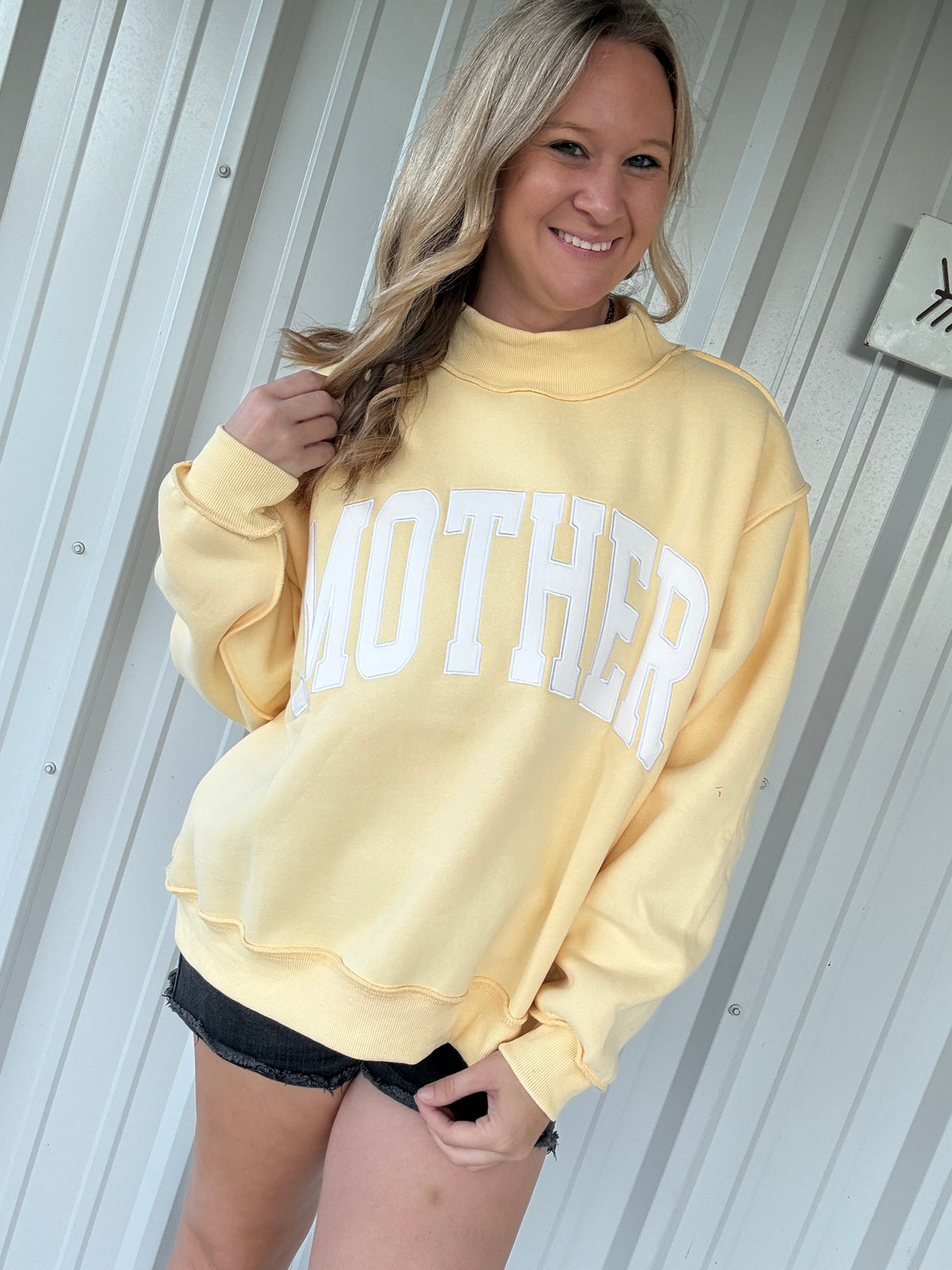 Mother Mock Neck