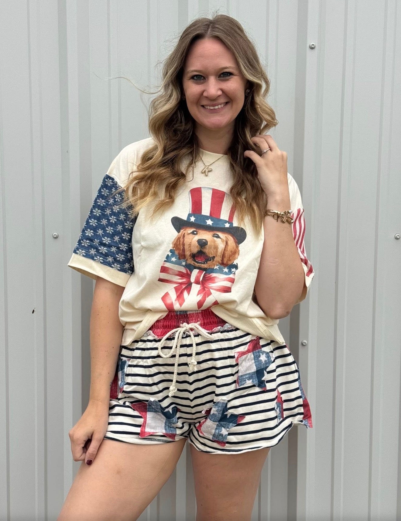 Dog Patriotic tshirt