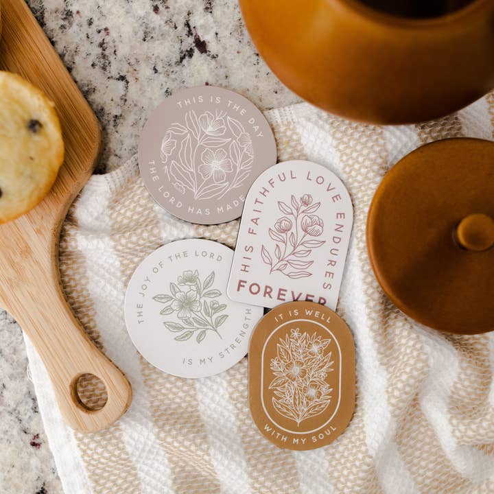 Floral Encouragement Magnets