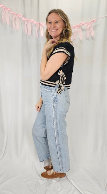 Light-wash High waisted Jean