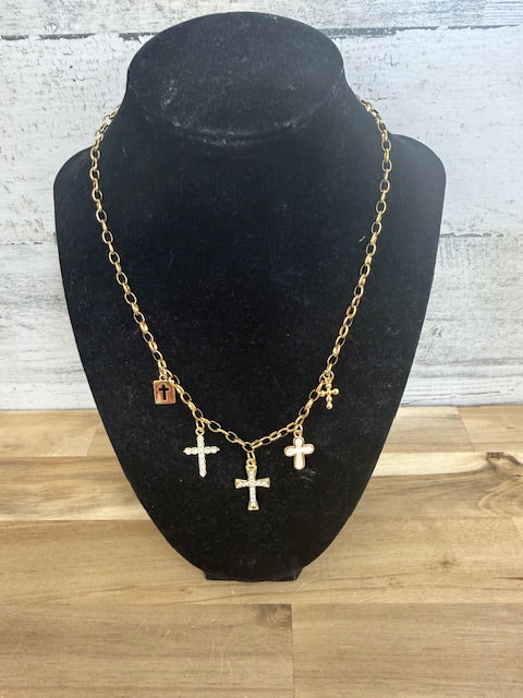 All Cross Necklace