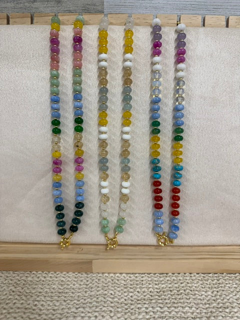 Beaded Charm Necklace