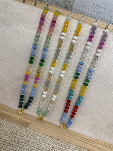 Beaded Charm Necklace