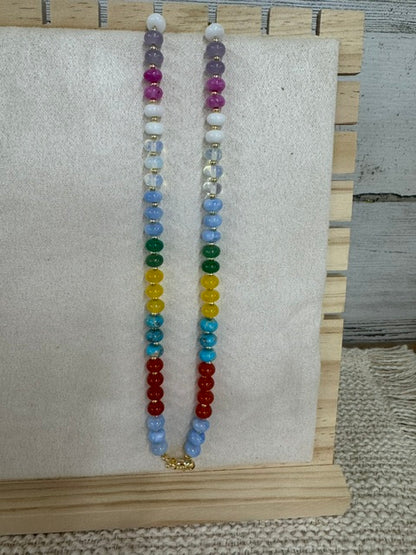 Beaded Charm Necklace