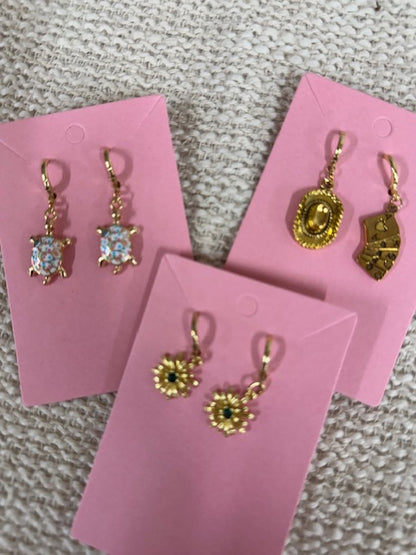 Custom Charm Earrings