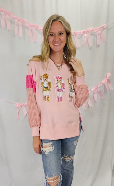 Ribbed Nutcracker Sweatshirt