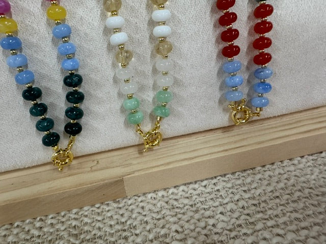 Beaded Charm Necklace