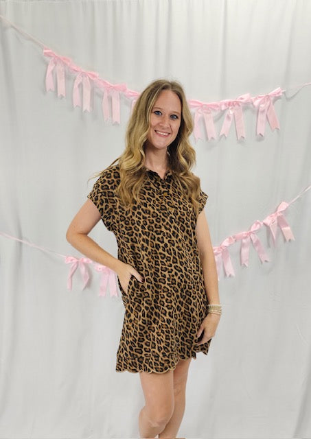 Leopard Print Dress