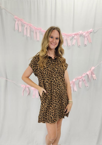 Leopard Print Dress