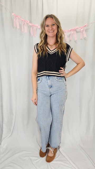 Light-wash High waisted Jean