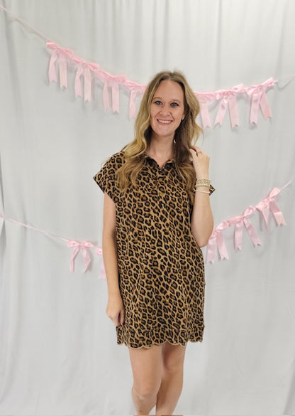 Leopard Print Dress
