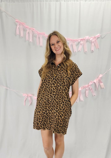 Leopard Print Dress